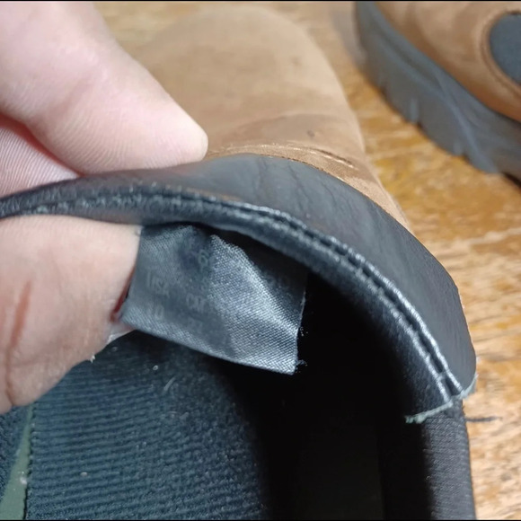 Roper Casual Shoes Men’s Size 10 Leather Performance Brown Slip On - Picture 9 of 12